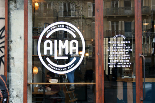 Alma, The Chimney Cake Factory Restaurant Shop Paris