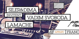 POPCORN RECORDS = SILER & DIMA invitent VADIM SVOBODA live + LAMACHE