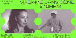 JEUDI DJ SETS : Whem x Madame Sans Gêne