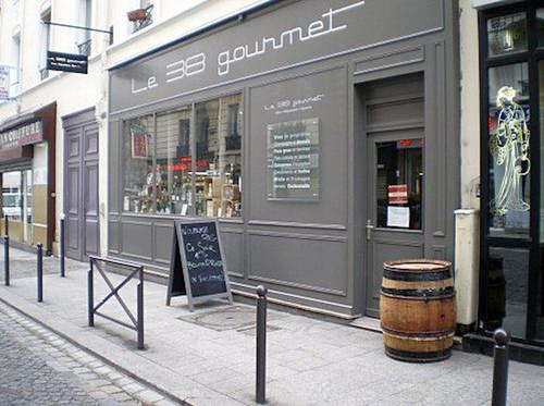 Le 38 gourmet Restaurant Shop Paris