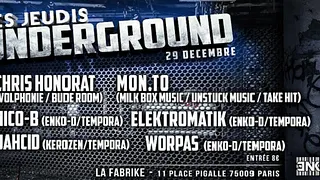#lesjeudisunderground