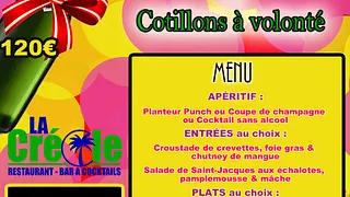Réveillon du jour de l'an à La Créole
