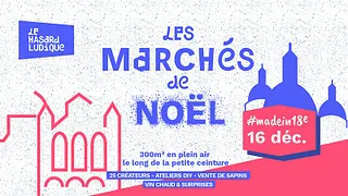 Le Marché de Noël #madein18e | Le Hasard Ludique