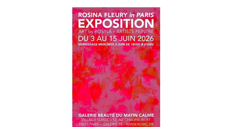 Exposition Rosina Fleury In Paris - Galerie beauté du matin calme