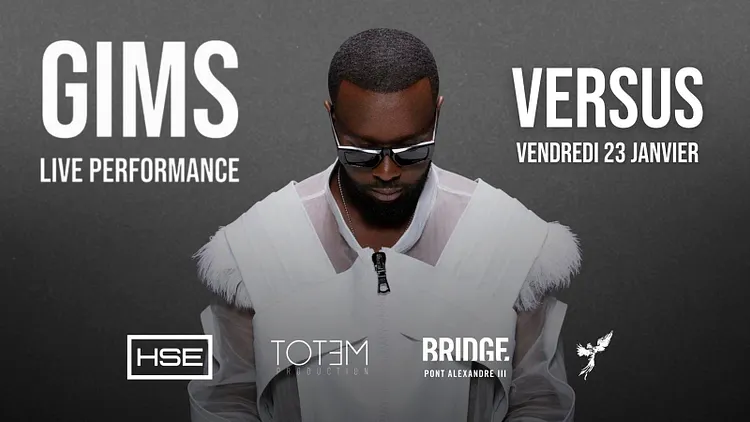 Gims en showcase live au bridge