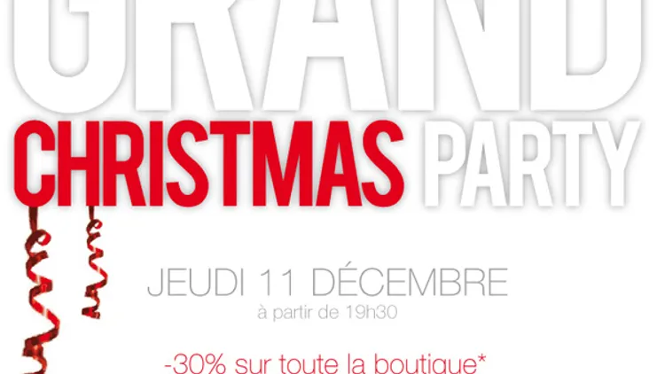 GRAND CHRISTMAS PARTY @ 66 CHAMPS ELYSEES