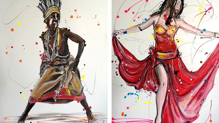 Vernissage - Racines urbaines - Exposition de peintures par Henry Hang