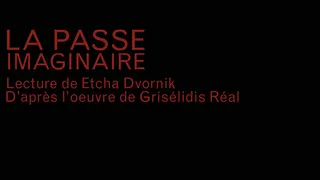 Lecture "Le passe imaginaire" - Yellow Cube Gallery