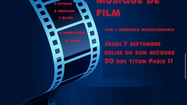 Concert gratuit musiques de film