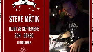 Steve Mätik au Bar Demory-Paris