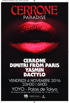 CERRONE Paradise - Cerrone, Dimitri from Paris, Yasmin, Dactylo