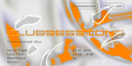 Clubsessions13 : Lazy Flow, Herve Pagez, Mamboussa & Bnvsky