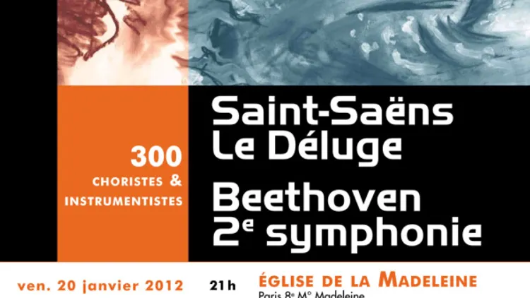 Le Déluge de Saint-Saëns et la 2e symphonie de Beethoven