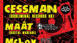 13 Hertz Party - Cessman / Cessman Maat Mclox Dub Diggler / Cessman Maat Mclox Dub Diggler