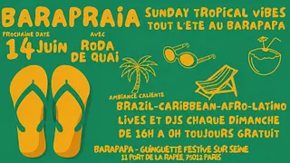 BARAPRAIA - Sunday Tropical vibes au Barapapa !