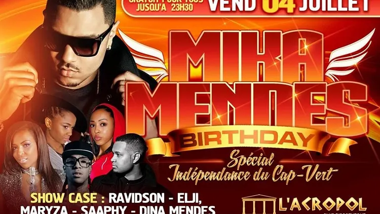 Mika Mendes Birthday & Spécial Indépendance Du Cap-Vert