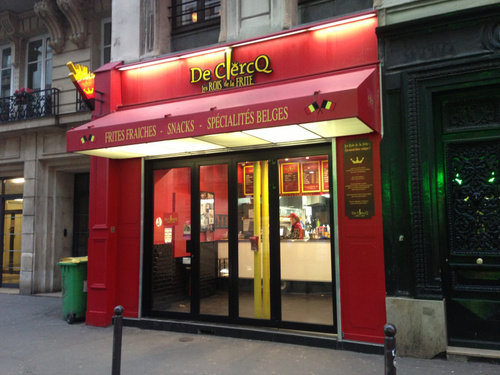 De Clercq, les Rois de la Frite Restaurant Paris