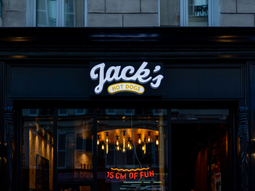 Jack's Hot Dogs Restaurant Paris