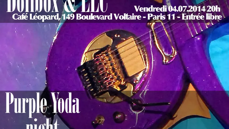 Dolibox & LLC - Purple Yoda Night