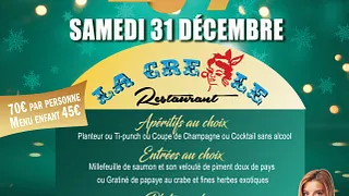 Soirée de la Saint Sylvestre à La Créole