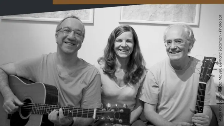 Concert - Cloture : Chansons américaines Folk-Pop-Rock avec Take Three