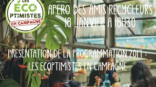 L'Apéro des Amis REcycleurs : Les ECOptimistes en campagne
