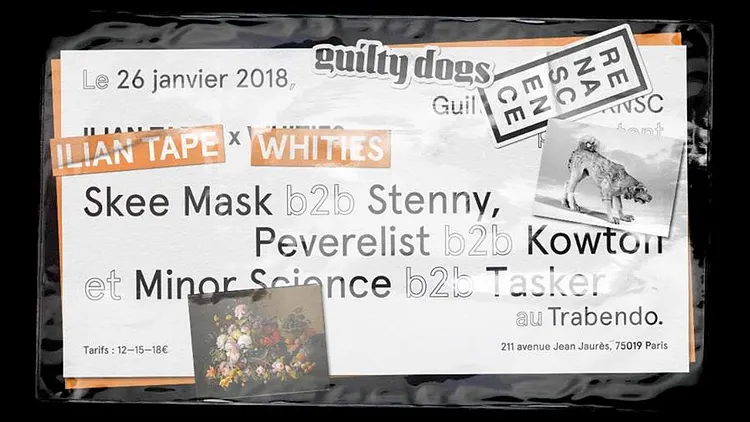 Guilty Dogs & RNSC présentent Ilian Tape x Whities