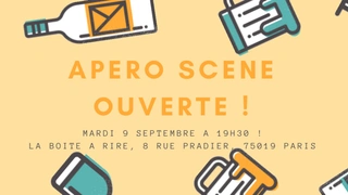 Apéro rencontres artistiques et scéne ouverte !