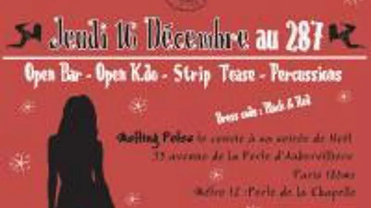 Soirée Isc De Noël Open Bar
