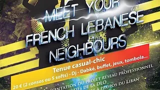 Soirée Libanaise | Meet Your French Lebanese Neighbours