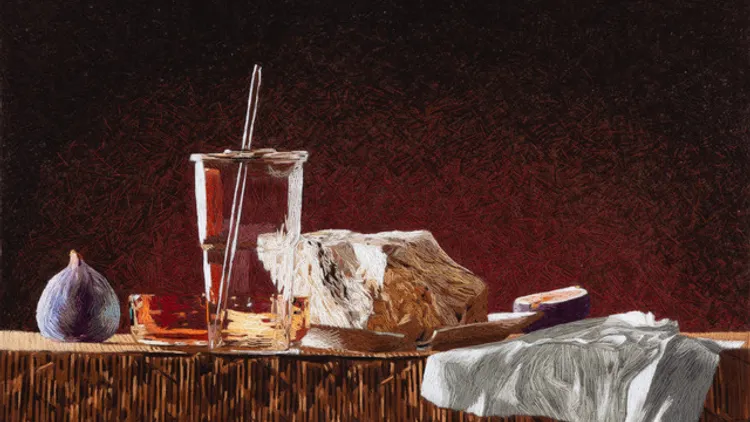 La vie silencieuse (Cécile Davidovici & David Ctiborsky, art contemporain/broderie)