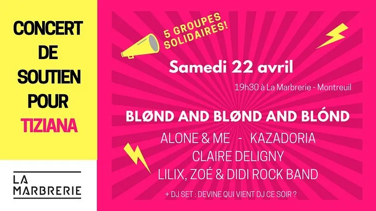 Bougeons ensemble avec Tiziana : Blond and Blond and Blond & more