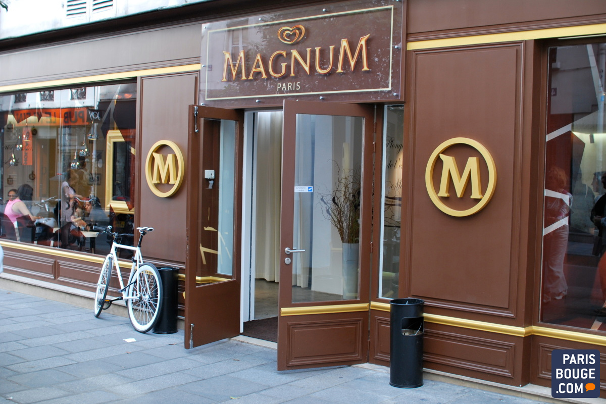 Café Magnum un bar à glaces éphémère