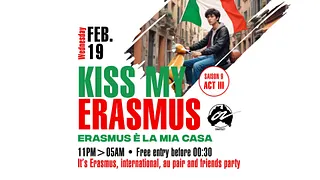 KISS MY ERASMUS @ Café OZ