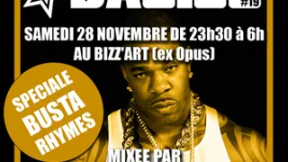Soirée Back To Basics spéciale Busta Rhymes