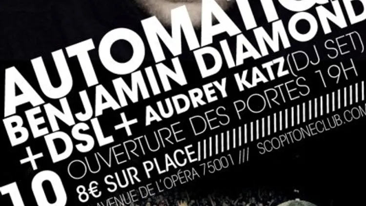 Automatiq, Benjamin Diamond, DSL, Audrey Katz...