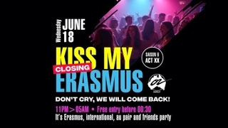 Kiss my Erasmus @ Café OZ