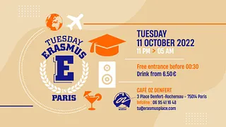 TUESDAY ERASMUS IN PARIS