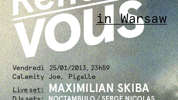 Rendez Vous avec Maximilian Skiba