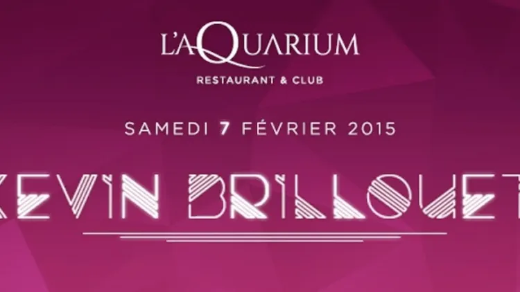 L'aQuarium reçoit Kevin Brillouet