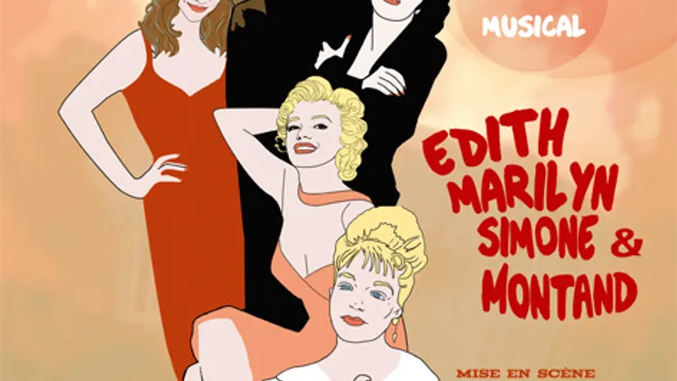EDITH MARILYN SIMONE ET MONTAND