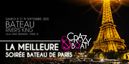 CRAZY BOAT / CROISIERE / TOUR EIFFEL / TERRASSE GEANTE / DJ
