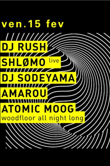 Concrete: DJ Rush, Shlomo Live, DJ Sodeyama, Amarou