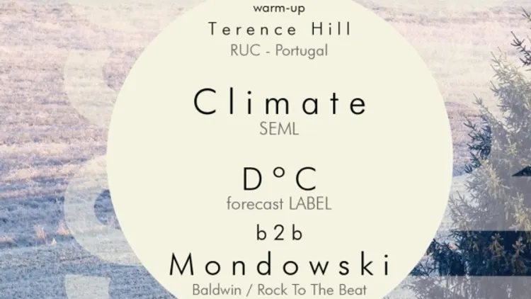 forecast LABEL invite Climate (SEML), Mondowski b2b D°C & Terence Hill