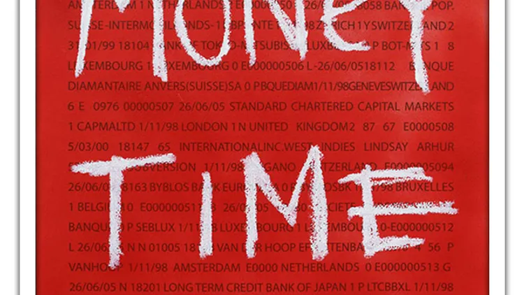 Denis Robert : Exposition Money Time