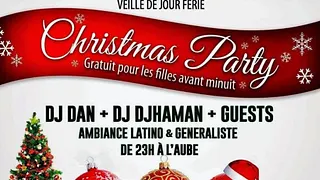 Christmas Party Latino Généraliste 24 Déc au Réservoir