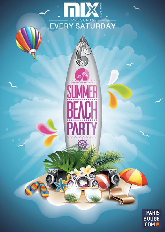 SUMMER BEACH PARTY Mix Club 4 août 2018