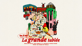 La Grande Tablée - Bouillon Pigalle, Pink Mamma et la Machine fêtent les voisins de Pigalle