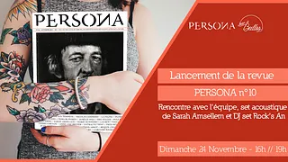 Lancement de la revue PERSONA n°10