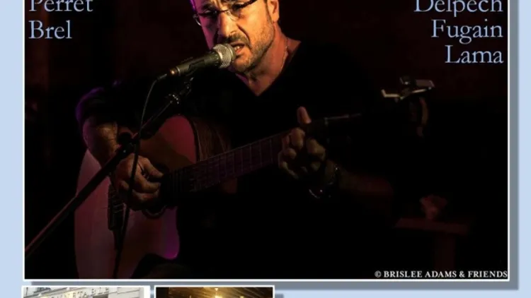 Concert intimiste de chansons françaises en guitare/voix